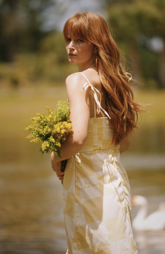 Vestido midi Frances