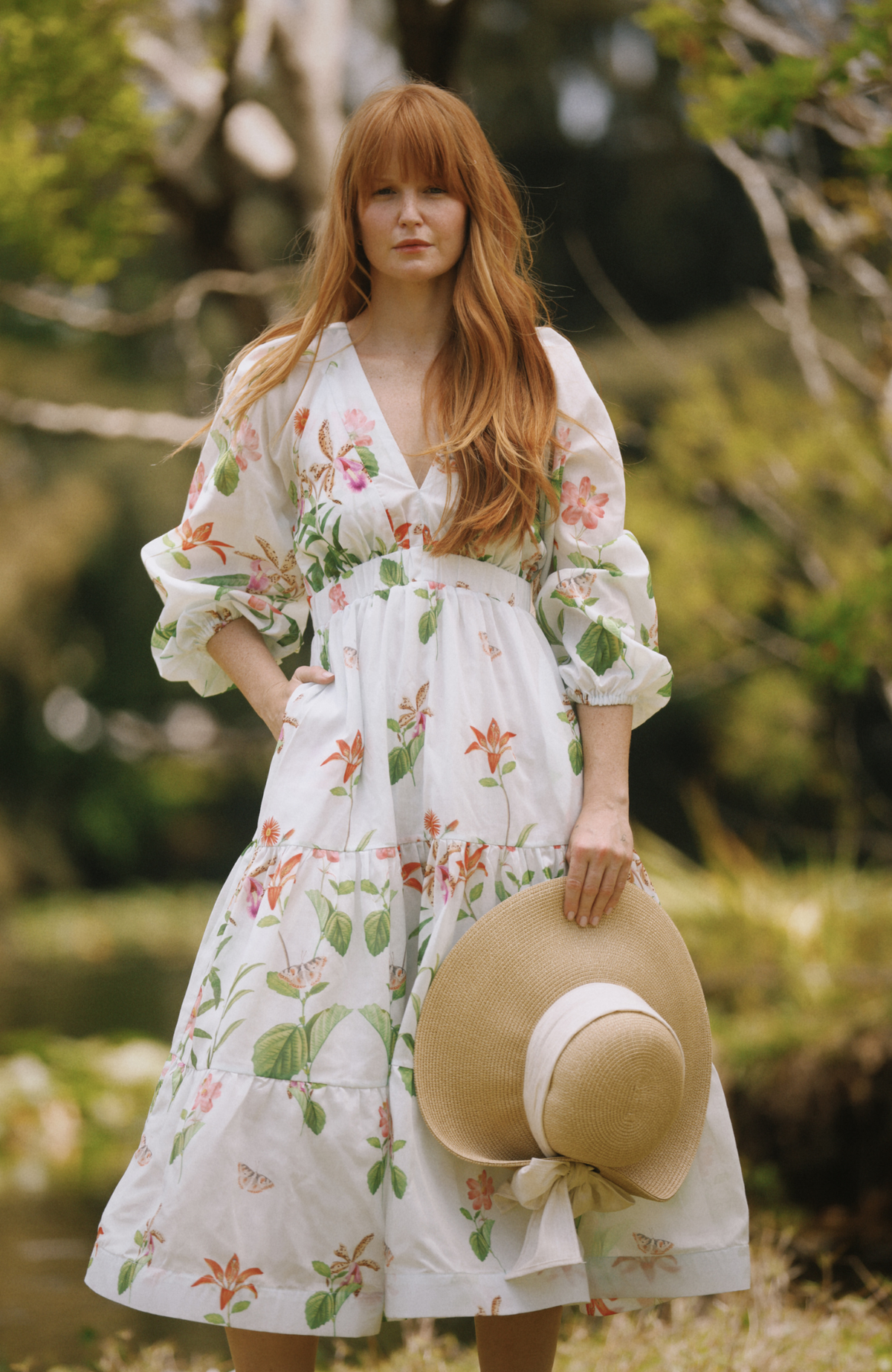 Vestido midi Hesper