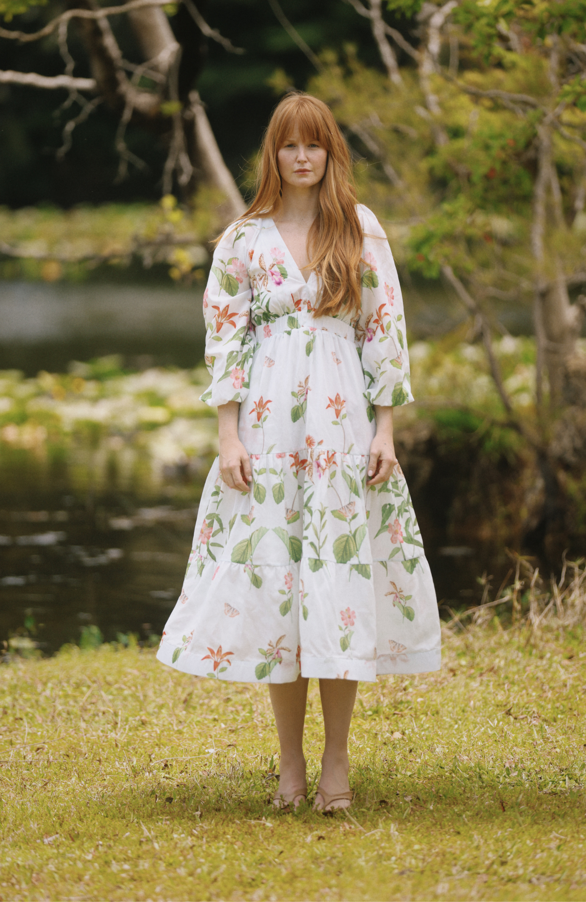 Vestido midi Hesper